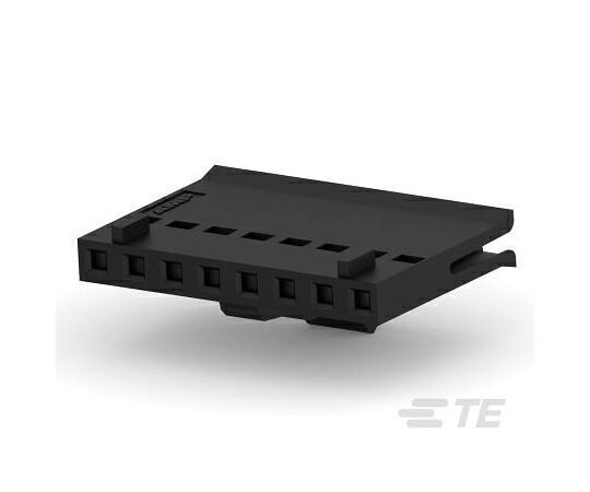 TE　Connectivity 基板用コネクタハウジング 8極 ピッチ：2.54mm 1列 1箱（800個入） 487526-7 1箱(800個入)
