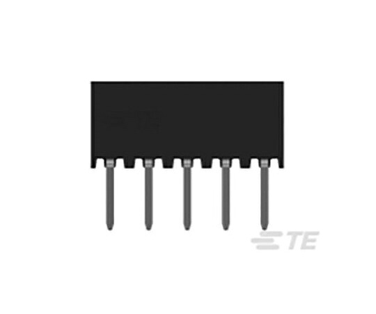 TE　Connectivity 基板接続用ソケット 10 極 2mm 2 列 スルーホール 1セット（55個入） 1-2314820-0 1セット(55個入)