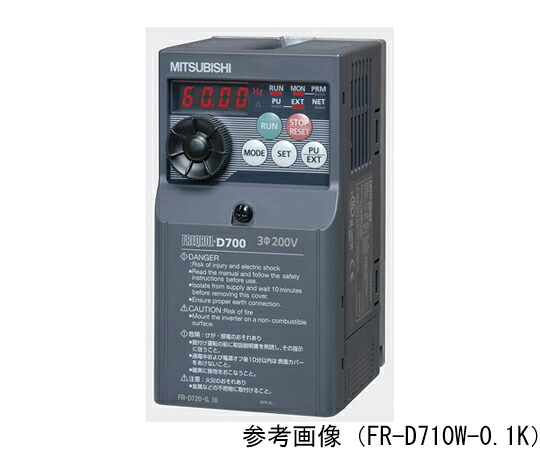 三菱電機 飾り気の無い・小っちゃいインバータ FREQROL-D700続きもの 三相200V 7.5kw FR-D720-7.5K 1個