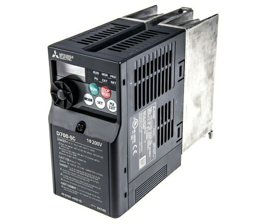 三菱電機 インバータ FR-D720S 230 V ac 0.75 kW ACモータ FR-D720S-042SC-EC 1個 44,906円