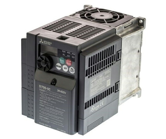三菱電機 インバータ FR-D740 400 V ac 3.7 kW ACモータ FR-D740-080SC-EC 1個