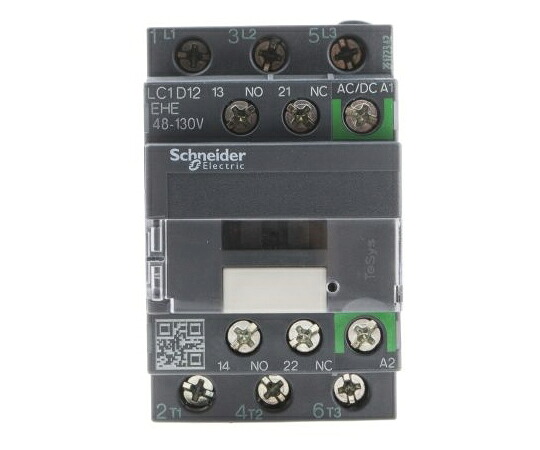 シュナイダーエレクトリック 電磁接触器 110 V ac / dc 3極 LC1Dシリーズ LC1D12EHE 1個