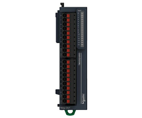 シュナイダーエレクトリック PLC I/Oモジュール PLC I/Oモジュール Modicon M221、Modicon M241、Modicon M251用 TM3DQ16RG 1個