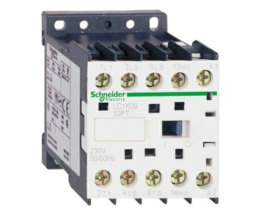 シュナイダーエレクトリック 電磁接触器 110 V ac 3極 LC1Kシリーズ LC1K0901F7 1個