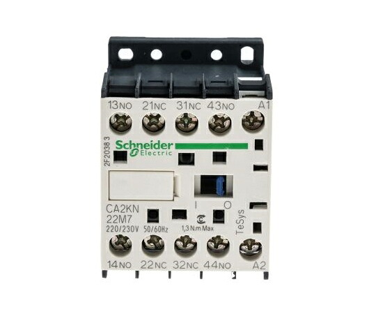 シュナイダーエレクトリック 制御リレー TeSysシリーズ CA2KN 10 A 220 → 230 V ac 4.5 VA CA2KN22M7 1個