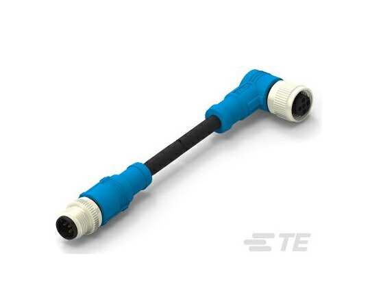 TE　Connectivity センサアクチュエータケーブル 22 AWG T416シリーズ T4162124005-005 1個