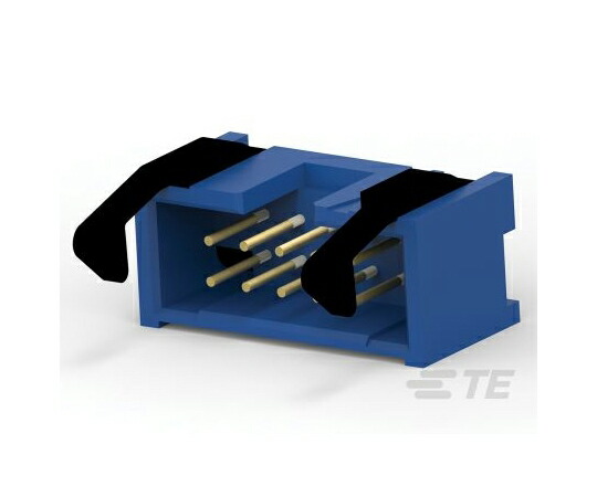TE　Connectivity 基板接続用ピンヘッダ 10極 2.54mm 2列 1袋（50個入） 2-1761713-3 1袋(50個入)