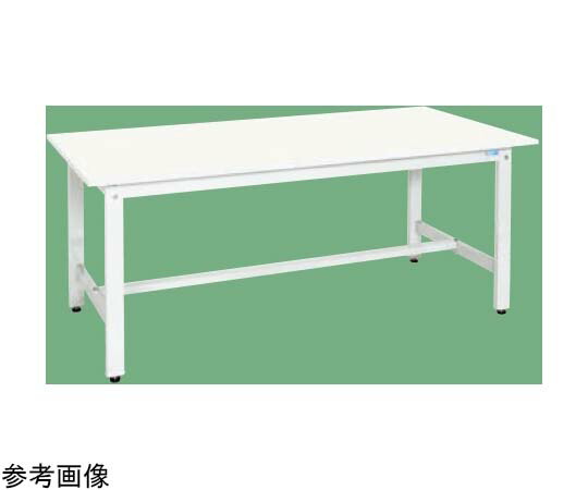 サカエ 軽さやり方台（KK/350kg/抗菌・抗濾過性病原体ポリ天板/H740）1200×750×740粍 パール白いこと KK-49VPW 1台