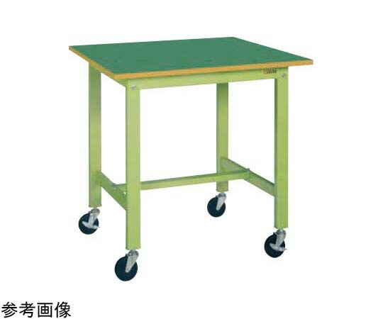 サカエ 軽量作業台（KH/200kg/サカエリューム天板/H900）900×600×900mm グリーン KH-38FB 1台