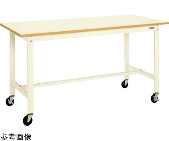 サカエ 軽さ御役目台（KH/200kg/ポリエステル天板/H900）1800×750×900粍 象牙色 KH-69BI 1台 その他-医薬品・コンタクト・介護-治療機器