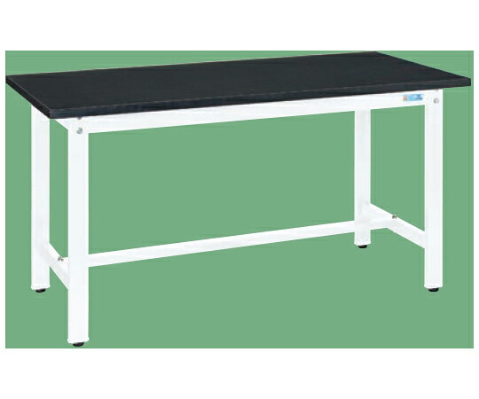 サカエ 軽量実験用作業台（KHC/耐荷重350kg/特殊アクリル系樹脂天板/H800）1500×750×800mm パールホワイト KHC-1575W 1台