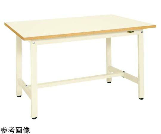 サカエ 軽量作業台KSタイプ 1500×900×740mm アイボリー KS-159PI 1台