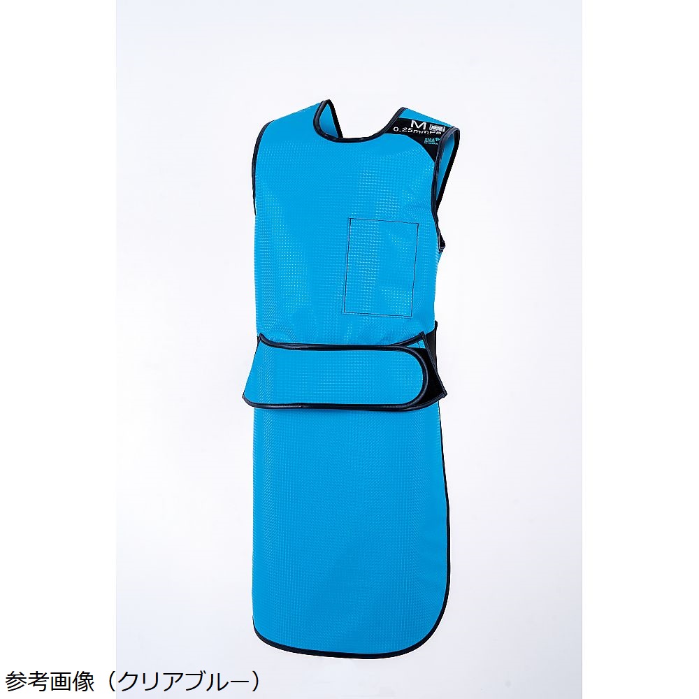 保科製造所 ウルトラともし火 相応う前垂れ 読みやすいサクラ色 鉛当量0.25 S ULF-S 1枚