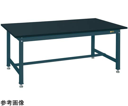 サカエ 中量御役目台（KT印字機 耐荷重800kg 風変わりアクリル繊維系脂天板 H740 くっ付ける式）W1800×D750×H740粍 KT-693CHCD 1個