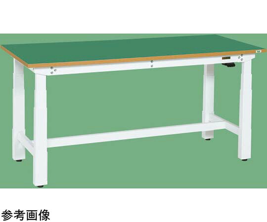 サカエ 電動昇降やり方台（掛け目手合い 250kg 切り換えるRoHS10相応うサカエリューム天板 H630～1280）W1500×D750×H630～1280粍 DKN-157FEW 1個