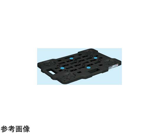 サカエ 物置ボード W620×D430×H44mm ブラック 10個入 SCN-M450BKX 1個
