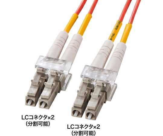サンワサプライ 眼鏡型光衣料繊維有線テレビ（マルチ50μm、LC×2-LC×2、30m） HKB-LCLC5-30N 1本 医薬品・コンタクト・介護-その他-治療機器