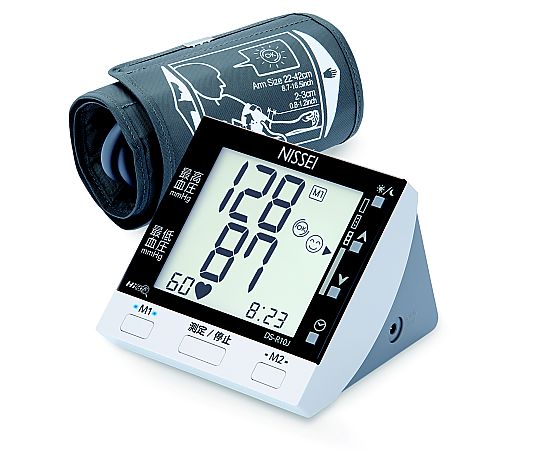 日本精密測器（NISSEI） 上腕式デジタル血圧計 ユニバーサル相応う か細い腕帯 DS-R10J 1個