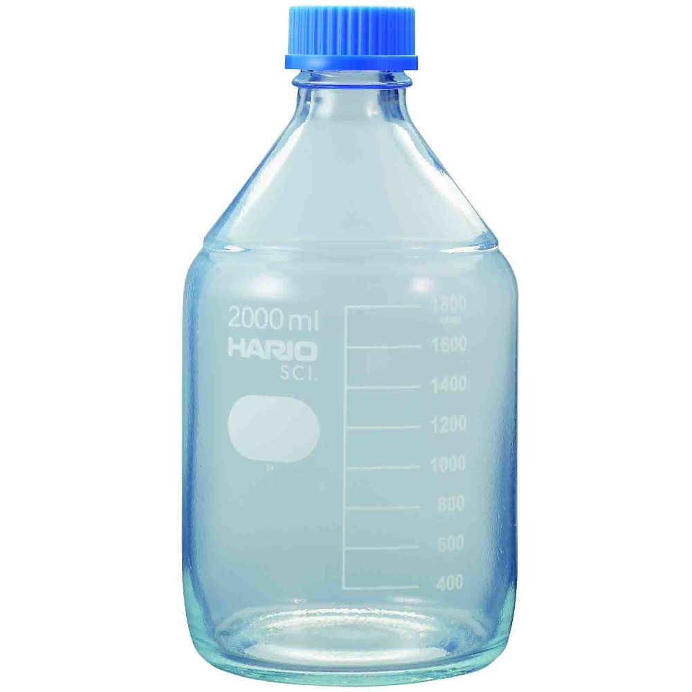 HARIO コーティングねじ口瓶 2 000mL 1個 NBOC-2L 1個