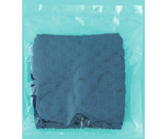 アズワン 編み込みヘアターバン 紺 透明無地袋入 1箱(2000個入) 7811200 1箱(2000個入)