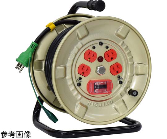 日動産業 吊りひも木管 100V 屋内用 過厄介なもの短絡防御すること兼用ブレーカー付 20m NNP-EK24 1個