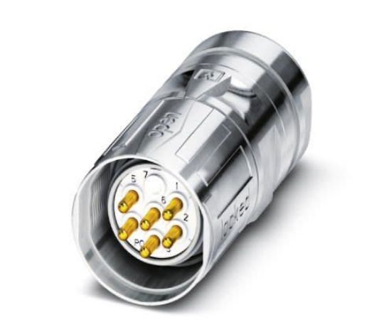 フエニックス・コンタクト 丸型コネクタ  7極  M23  前面取り付け  1619598 1個