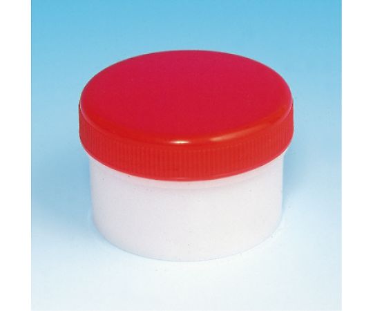 シンリョウ （未滅菌）SK軟膏容器 A型 100mL 赤 100個入 0007861 1ケース(100個入)