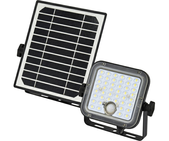 日動工業 ソーラーLEDセンサーライト エコフラッシュセパ SOL-10S5-N1 1個