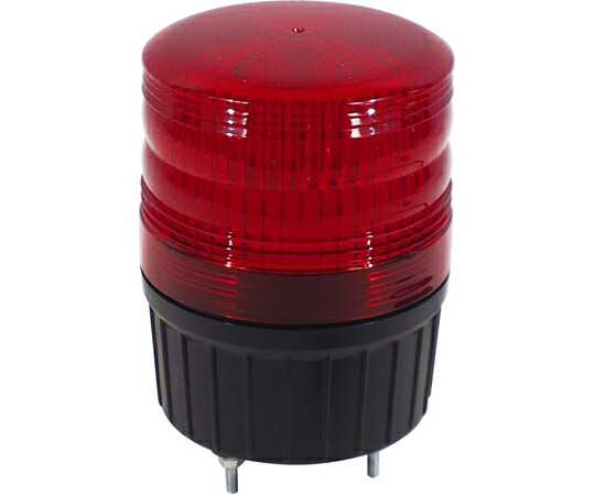 日動工業 小型LED回転灯 フラッシャーランタン赤 NLA-90R-100 1個