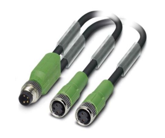 フエニックス・コンタクト Phoenix Contact センサアクチュエータケーブル 22 AWG コア数：3 SAC-3P-Y/2Xシリーズ 1458693 1個