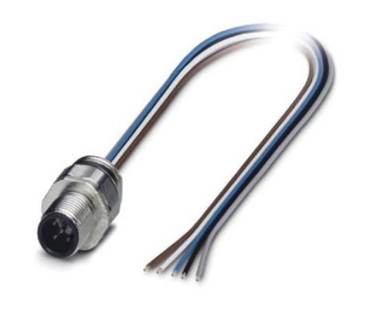 フエニックス・コンタクト センサアクチュエータケーブル  22 AWG  コア数：5  SACC-EC-M12MSシリーズ 1箱(100個入) 1458813 1箱(100個入)