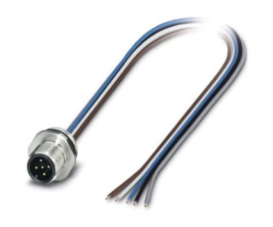フエニックス・コンタクト Phoenix Contact センサアクチュエータケーブル 22 AWG コア数：5 SACC-E-M12MSシリーズ 1458868 1個