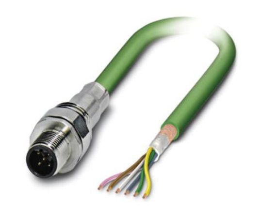 フエニックス・コンタクト Phoenix Contact バスケーブル 24 AWG コア数：5 SACCEC-M12MSBシリーズ 1529739 1個
