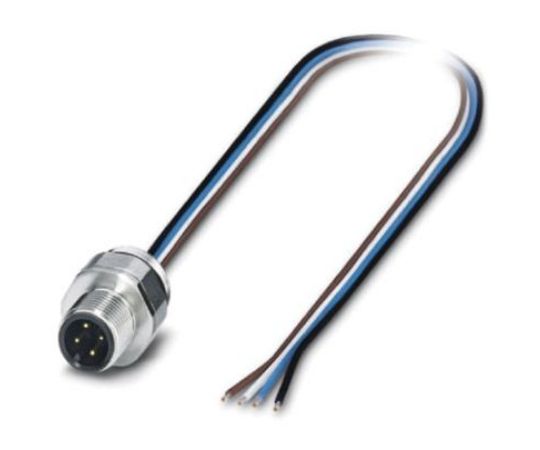 フエニックス・コンタクト Phoenix Contact センサアクチュエータケーブル 22 AWG コア数：4 SACC-EC-M12MSシリーズ 1554610 1個
