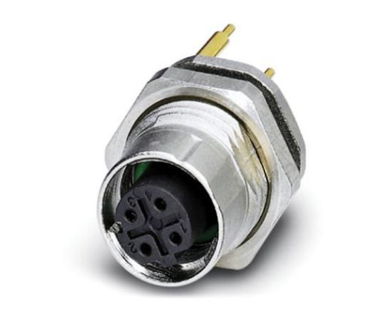 フエニックス・コンタクト 丸型コネクタ 4極 M12 1箱(20個入) 1558506 1箱(20個入)