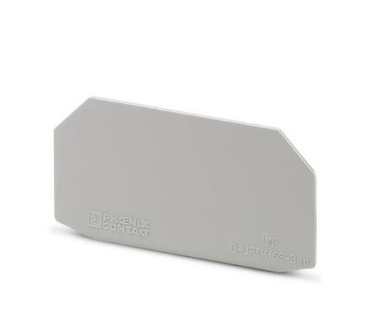 フエニックス・コンタクト DINレール取付用端子アクセサリ エンドカバー D-URTK/SSシリーズ 1袋(50個入) 0321022 1袋(50個入)