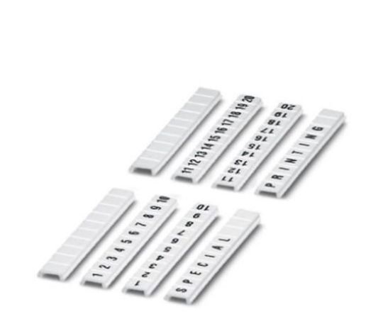 フエニックス・コンタクト ザックテープ 0808626：0031 ZBF 4 LGS マーカーストリップ for use with 端子台 1袋(10個入) 0808626:0031 1袋(10個入)