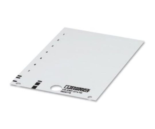 フエニックス・コンタクト 端子台マーキング US-EMP（20X9） 端子ブロックマーカー 1箱(10個入) 0829439 1箱(10個入)