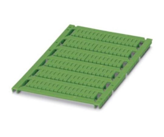フエニックス・コンタクト 端子台マーキング UCT-TM 3.5 GN マーカーラベル 1箱(10個入) 0829509 1箱(10個入)