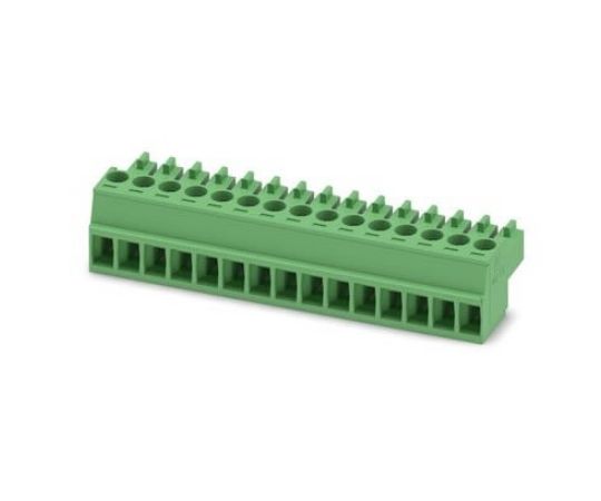 フエニックス・コンタクト クランプ金具 MCシリーズ 3.5mmピッチ 1列 15極 1袋(50個入) 1840492 1袋(50個入)
