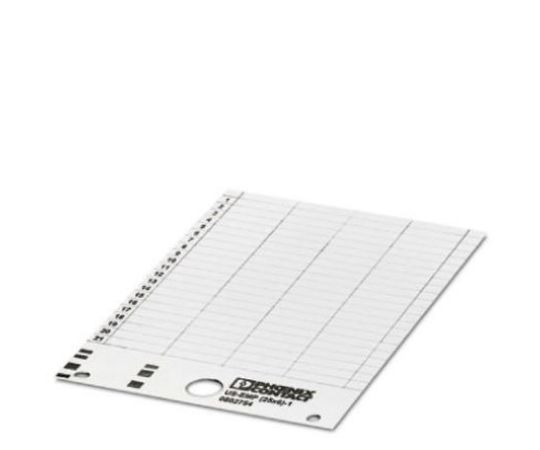 フエニックス・コンタクト 端子台目じるし US-EMP（25X6）-1  端子差しつかえる目じるし 1箱(10個入) 0802754 1箱(10個入) 治療機器-その他-医薬品・コンタクト・介護