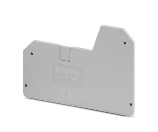 フエニックス・コンタクト DINレール取付用端子アクセサリ エンドカバー D-XTV 10-TWINシリーズ 1袋(50個入) 1329609 1袋(50個入)