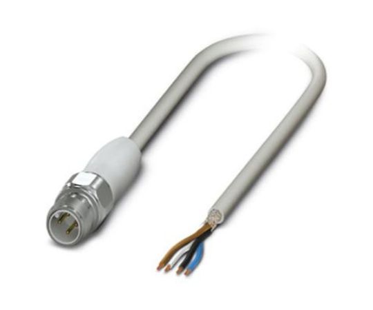 フエニックス・コンタクト Phoenix Contact  センサアクチュエータケーブル  22 AWG  中核グループ数：4  SAC-4P-M12MSつづき物 1403982 1個 医薬品・コンタクト・介護-その他