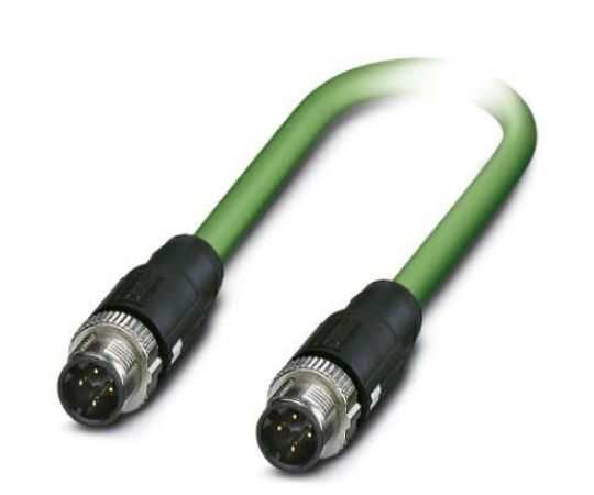 フエニックス・コンタクト イーサネットケーブル  10m  緑  遮蔽物付き添い人 1407527 1個 治療機器-医薬品・コンタクト・介護-その他