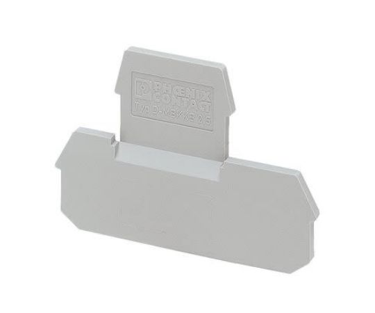 フエニックス・コンタクト DINレール取付用端子アクセサリ エンドカバー D-MBKKB 2.5シリーズ 1袋(50個入) 1413052 1袋(50個入)