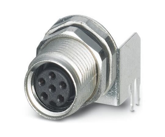 フエニックス・コンタクト 丸型コネクタ 6極 M8 背面取り付け 1袋(20個入) 1424243 1袋(20個入)