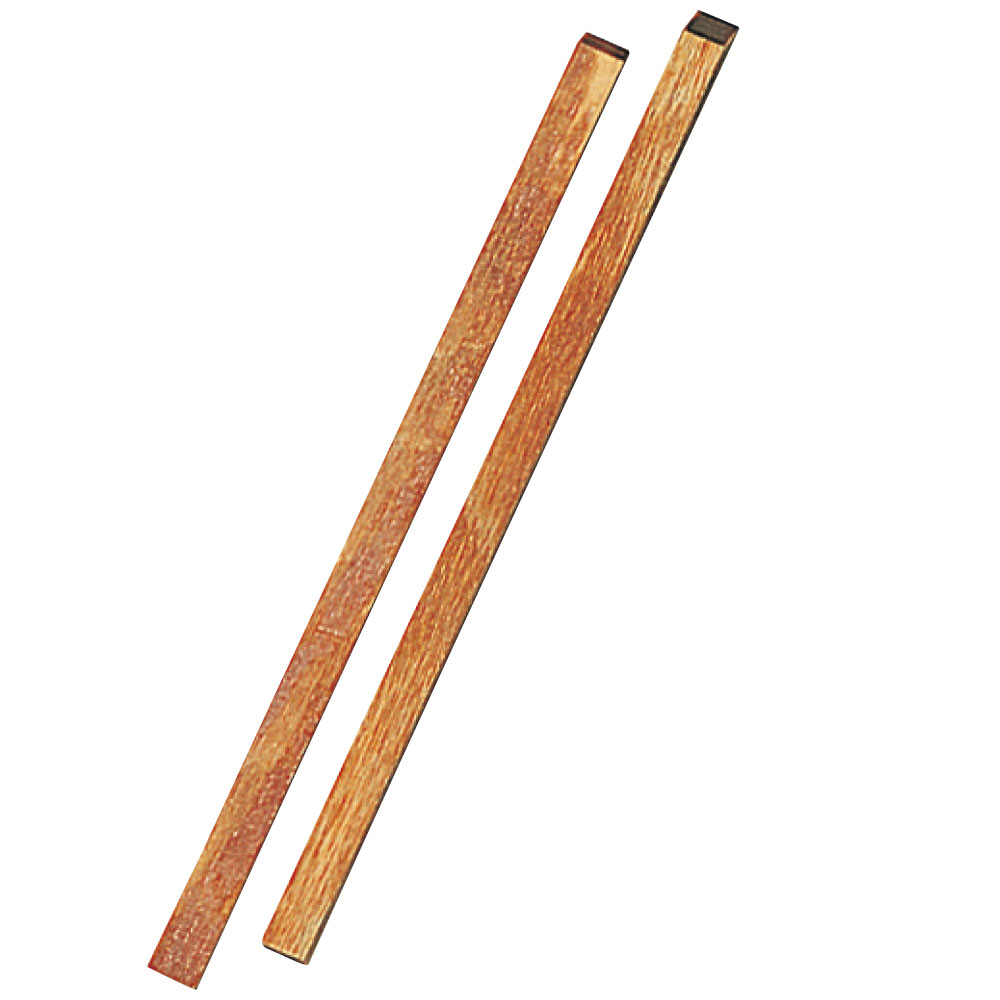 柳瀬 ウッドスティック 角棒 6.5×6.5×150 ハード 1箱(5本入) SK-65H 1箱(5本入)
