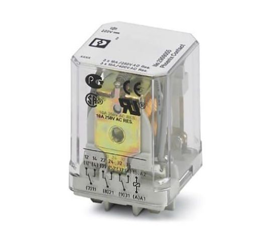 フエニックス・コンタクト パワーリレー 220V dc 3c接点 1袋(50個入) 2909055 1袋(50個入)