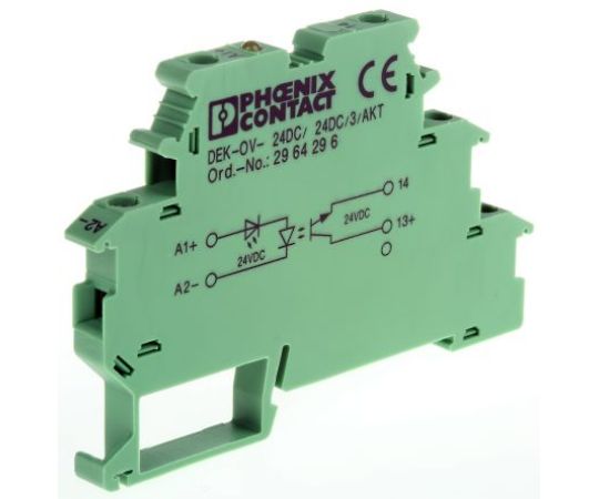 フエニックス・コンタクト オプトカプラ端子台 DEK-OV- 24DC/24DC/3/AKTシリーズ 2964296 1個 25,641円