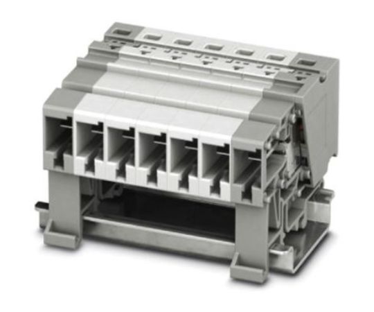 フエニックス・コンタクト DINレールコネクタ プラグイン PPC 6-NS/1-Lシリーズ 41A 1箱(50個入) 3000689 1箱(50個入)